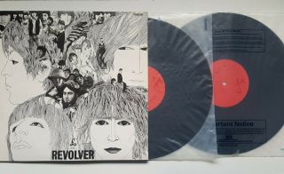 Beatles Revolver 2 X Single Sided Red Label Mono Test Pressing Lps.  Rare Find