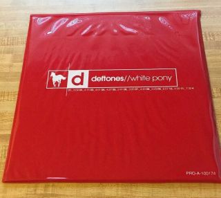 Deftones - White Pony / 2lp Promo Red Vinyl Records,  Never Played