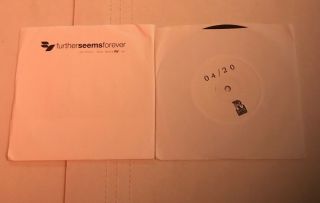 Further Seems Forever - So Cold 7” Test Press Dashboard Confessional Mae Copeland