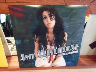 Amy Winehouse Back To Black Remixes 2x Lp Purple Colored Vinyl