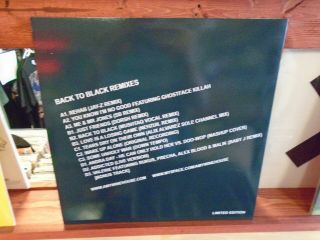 Amy Winehouse Back To Black Remixes 2x LP PURPLE Colored vinyl 2