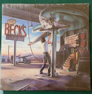 Jeff Beck Guitar Shop Vinyl Lp Record Pressing Jeff Beck