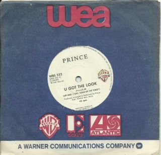 Prince South Africa 45 U Got The Look