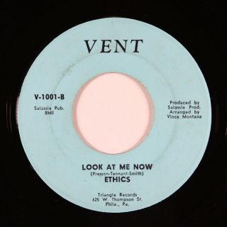 Northern Soul 45 - Ethics - Look At Me Now - Vent - Vg,  Mp3