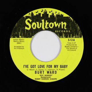 Northern Soul 45 - Burt Ward - I 