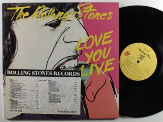 Rolling Stones Love You Live Coc - 2 - 9001 2xlp Promo Gatefold