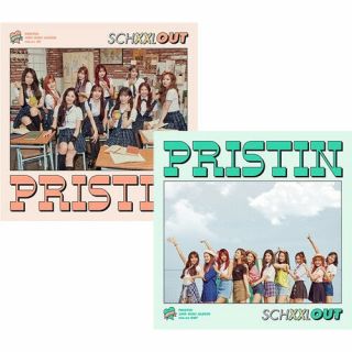 Pristin [schxxl Out] 2nd Mini Album Cd,  Poster,  Photo Book,  2p Card,  Sticker