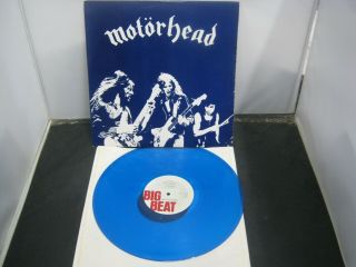 Vinyl Record 12” Motorhead Beer Drinks & Hell Raisers Blue Vinyl (14) 71