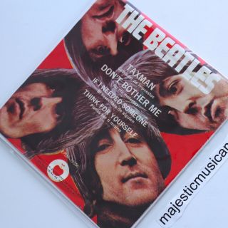 The Beatles Rubber Soul Ep 7 " Vinyl 1971 Apple Ex,  George Harrison John Lennon