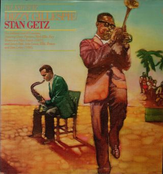 Dizzy Gillespie Stan Getz Diz And Getz Lp X2 Double Vinyl Verve Hl6.  1315