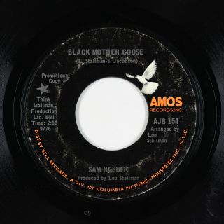 Northern/crossover Soul 45 - Sam Nesbit - Black Mother Goose - Amos - Mp3 Rare