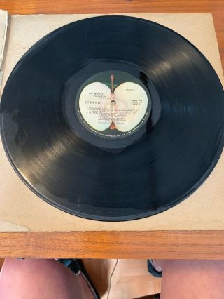 The Beatles - White Album - 1968 US Apple 1st Press Lower Cover 5
