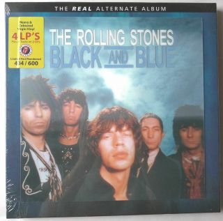 Rolling Stones - Real Alternate Black And Blue - 4lp,  2cd Box - 600 Copies,