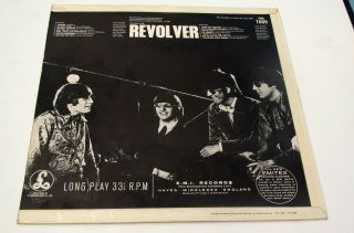 The Beatles REVOLVER 1966 UK LP REMIX 11 1st Press 606 - 1 MONO MINUS AUDIO 11