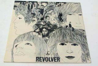 The Beatles REVOLVER 1966 UK LP REMIX 11 1st Press 606 - 1 MONO MINUS AUDIO 6