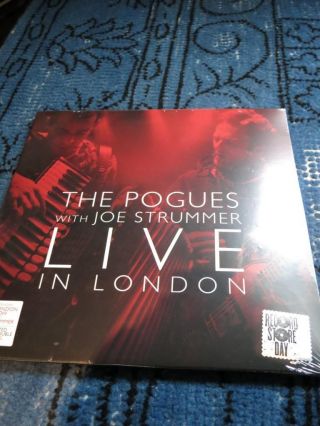Pogues & Joe Strummer Lp X 2 Live In London Red Vinyl Limited Record Store Day