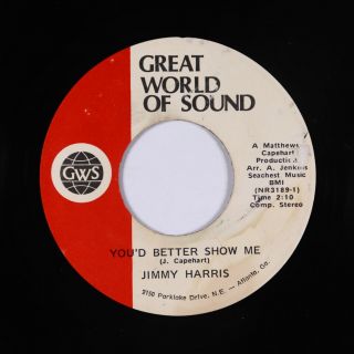 Northern Soul 45 - Jimmy Harris - You 