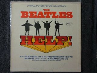 The Beatles Help Vinyl Lp Mono With Soundtrack Music Gatefold Out Of Print 4ever