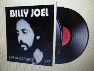 Billy Joel Live At Carnegie Hall 1977 Rare 2 X Vinyl Lp Rsd 2019 &