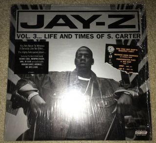 Jay - Z - Vol.  3.  Life & Times Of S.  Carter Lp Vinyl Album 1999 Orig 314546822 Vg