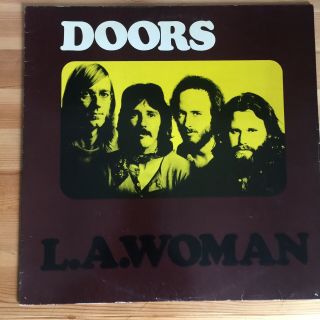The Doors - L.  A Woman - Uk Press Near Vinyl Very Good Cover