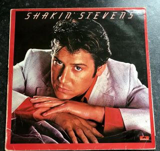 Shakin’ Stevens Album Lp Self - Titled 1978 Promo - Stamped Spanish Issue Vg/vg