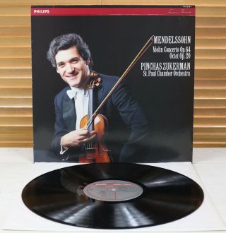 412 212 - 1 (philips Digital) Mendelssohn: Violin Concerto Pinchas Zukerman