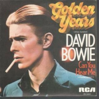 David Bowie Golden Years 7 " Vinyl B/w Can You Hear Me (pb10441) Pic Sleeve Spa