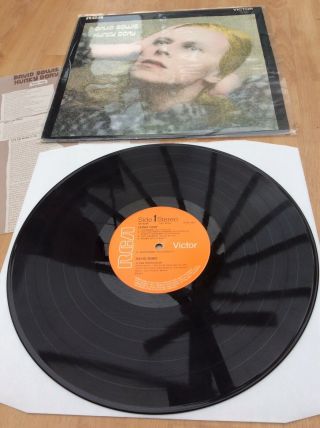 David Bowie - Hunky Dory - Ex Vinyl Lp Record