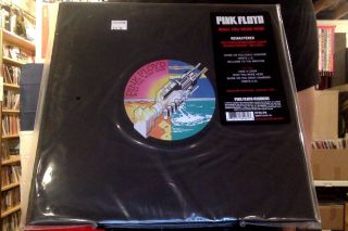Pink Floyd Wish You Were Here Lp 180 Gm Vinyl Re Reissue
