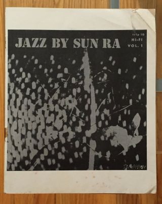 JAZZ BY SUN RA VOL 1 ORIG 1957 TRANSITION TRLP 10 LP 24 PG BOOK EX HOLY GRAIL 3