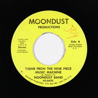 Funk/sweet Soul 45 - Moondust Band - Theme From The Nine Piece - Mp3 - Rare