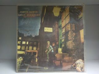 David Bowie - Ziggy Stardust - 1st Edition - Rca - 1972 - Vinyl Record (id:697)