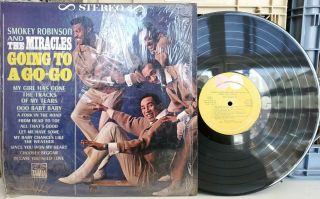 Smokey Robinson & The Miracles - Going To A Go - Go Tamla Lp Vg,  Shrink Dg Stereo