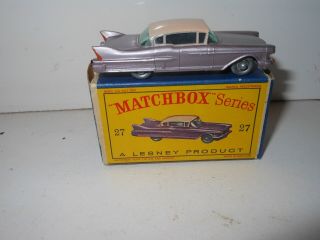 Matchbox 27c Cadillac Sixty Special Vintage Toy With A Box