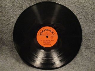 78 Rpm 10 " Record Steve Allen Stay Just A Little While & Tonight Coral 61375