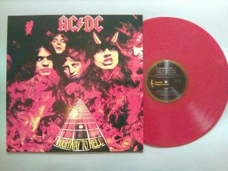 Acdc Highway To Hell Rare Vinyl Lp Record Black Rock Voltage Tnt Blood