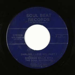 Deep Soul Funk 45 - Sherman Willis - Darling,  I Love You - Soul Beat - Mp3