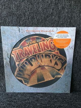 The Traveling Wilburys Vol 1 Picture Disc Vinyl Lp 2018.  Freepost Uk