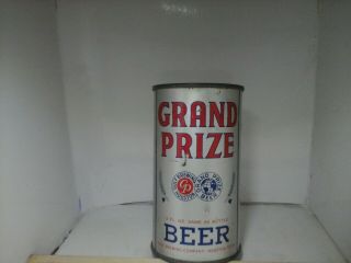 12oz Flat Top Beer Can,  Oi ( (grand Prize Beer))  By Gulf Brewing Co.