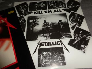Metallica ‎– Kill ' Em All.  org,  1983.  MFN.  in.  very rare 4