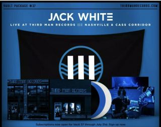 Third Man Records Vault 37 Jack White White Stripes Dead Weather Raconteurs