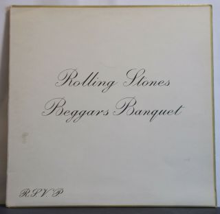 Rolling Stones Beggars Banquet - Orig Uk Stereo Lp Unboxed Decca Patents Pending