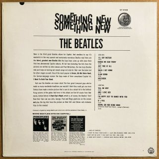 THE BEATLES SOMETHING US ORIG ' 64 CAPITOL 1ST STEREO PRESS FACTORY 2