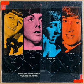 THE BEATLES SONGS,  PICTURES AND STORIES OF THE FABULOUS ORIG ' 64 VJ STEREO SEARS 3
