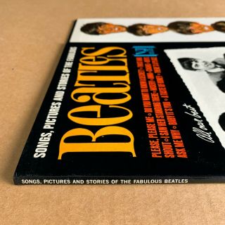 THE BEATLES SONGS,  PICTURES AND STORIES OF THE FABULOUS ORIG ' 64 VJ STEREO SEARS 5