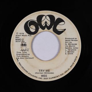70s Soul 45 - Wee - Try Me - Owl - Mp3