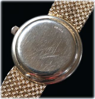 Vintage Girard Perregaux 31mm 14K Gold Men ' s Wrist Watch 75g 6