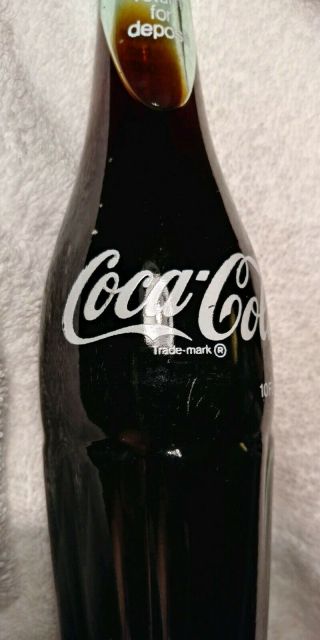 Coca Cola Coke Mistake Bottle 1970s 10 Ounce