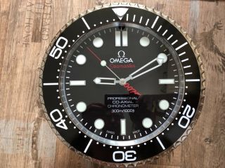 Omega 007 Showrooms Promotion Exhibitions Dealer Wall Clock